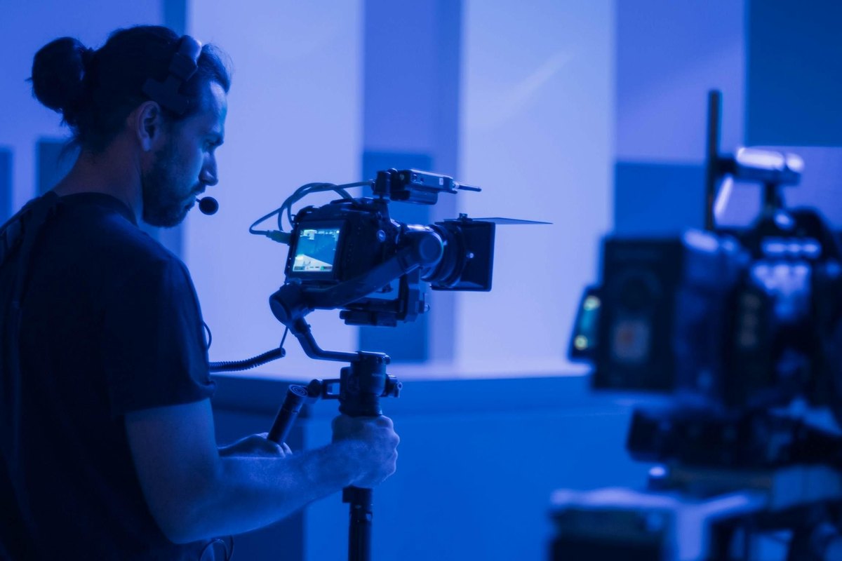 Cobertura audiovisual en evento